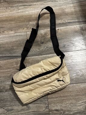 Puma belt bag Beige Puffer Crossbody Bag
